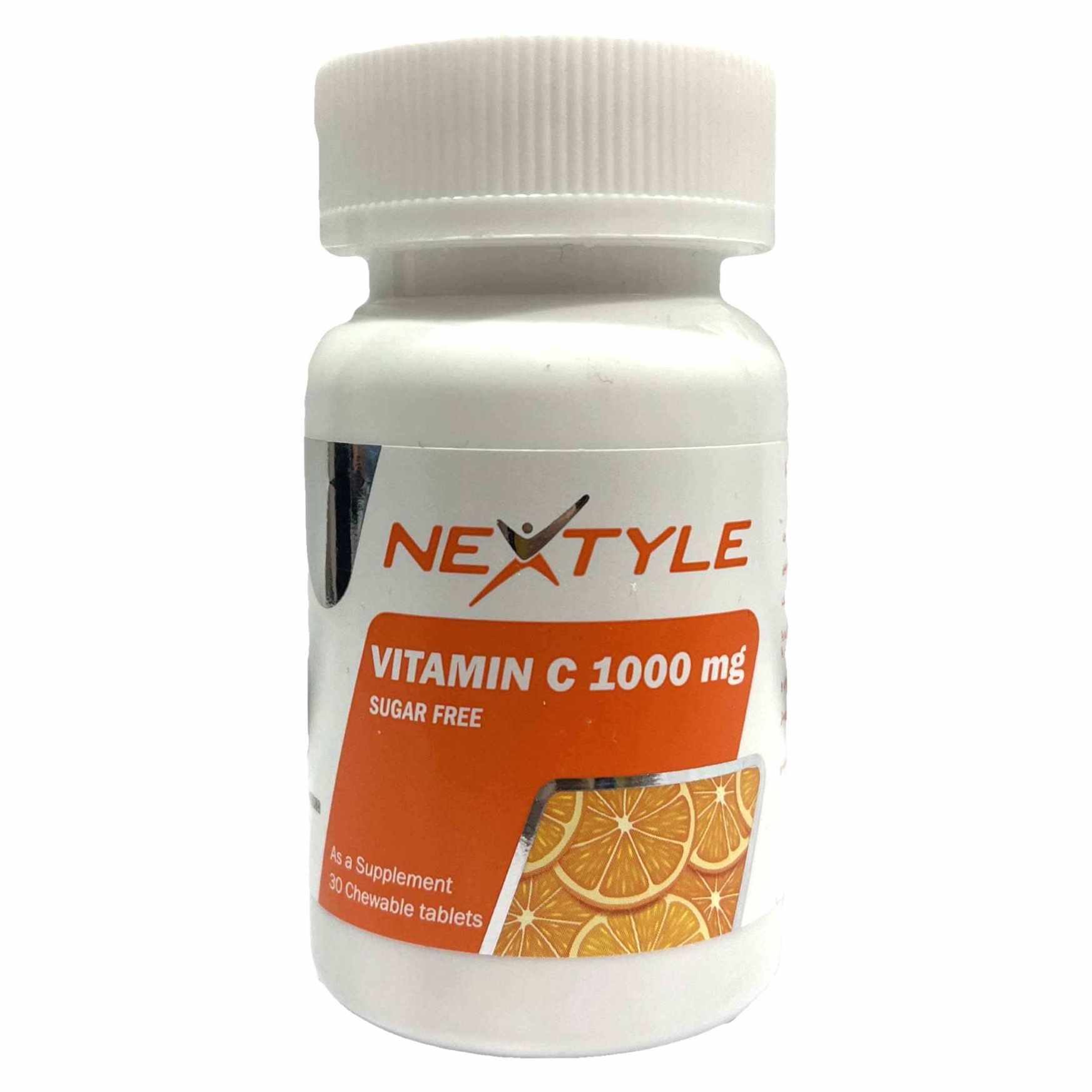 قرص جویدنی ویتامین سی 1000 نکستایل Nextyle Vitamin C